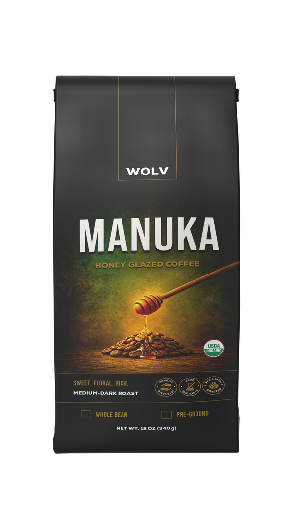 WOLV Manuka Coffee bag