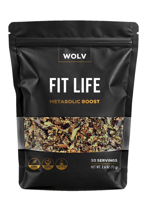 WOLV Fit Life loose leaf tea bag