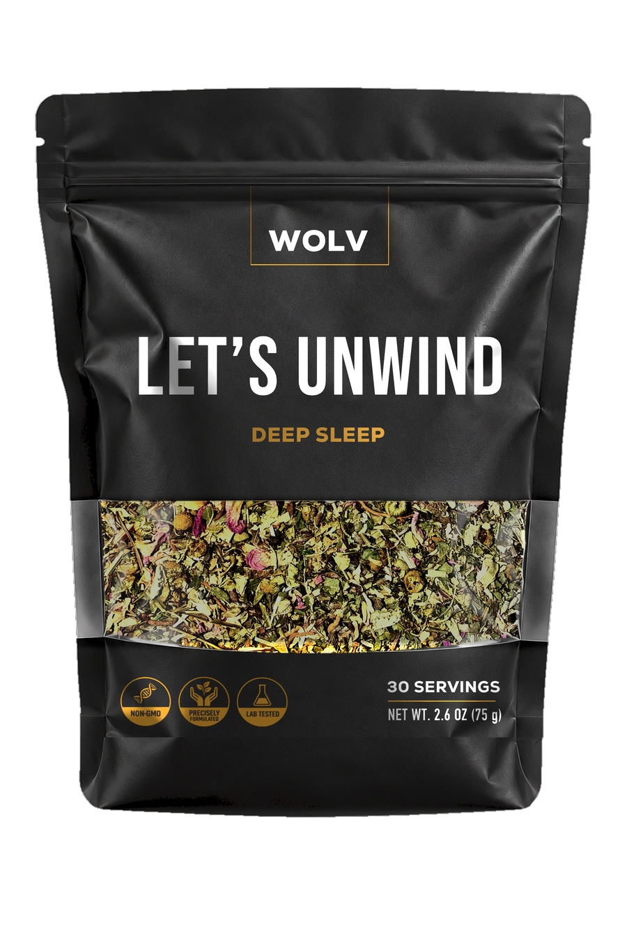 Let's Unwind pouch, Deep Sleep Loose-Leaf Tea