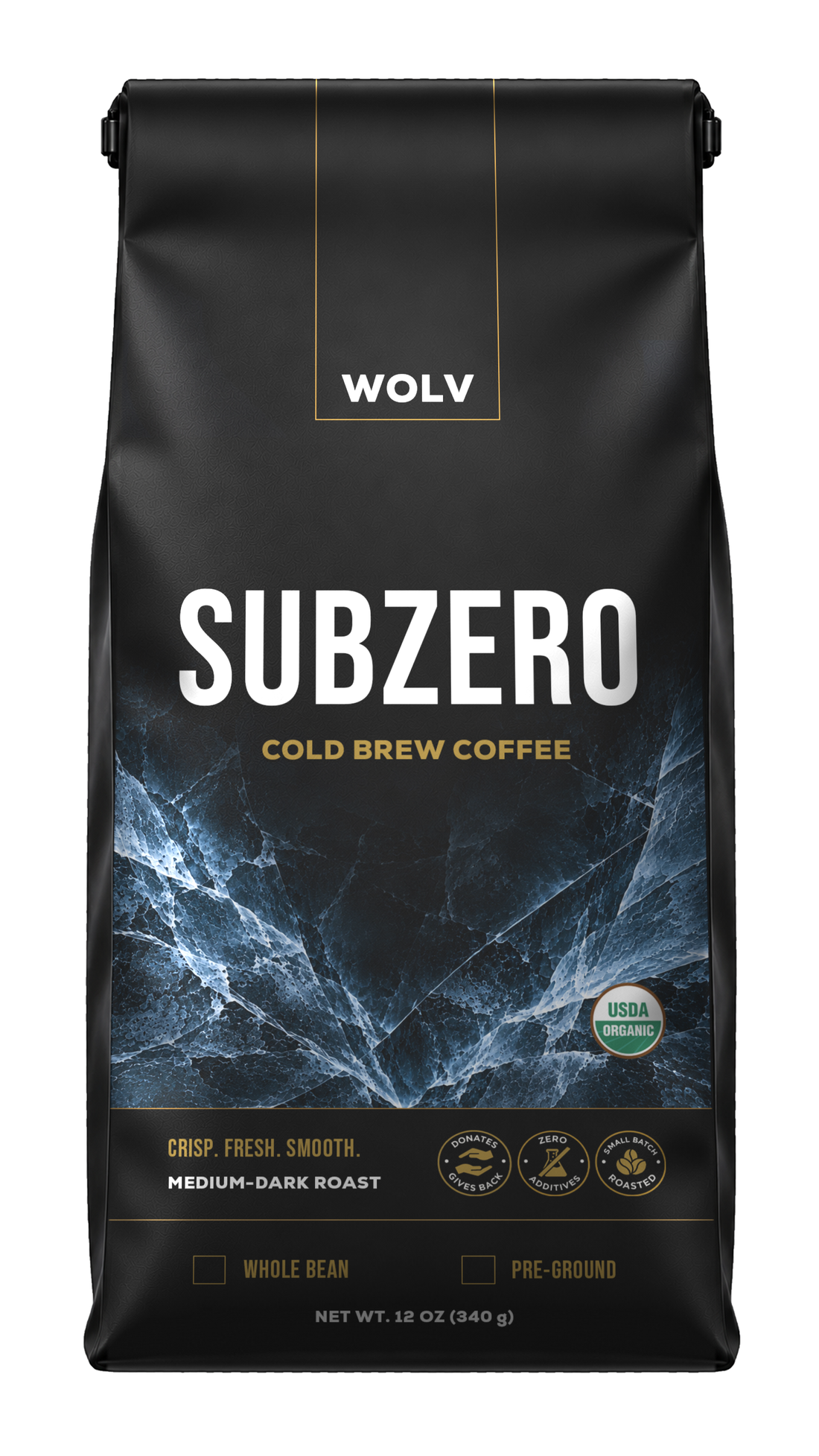 SUBZERO bag, Organic Cold Brew Coffee