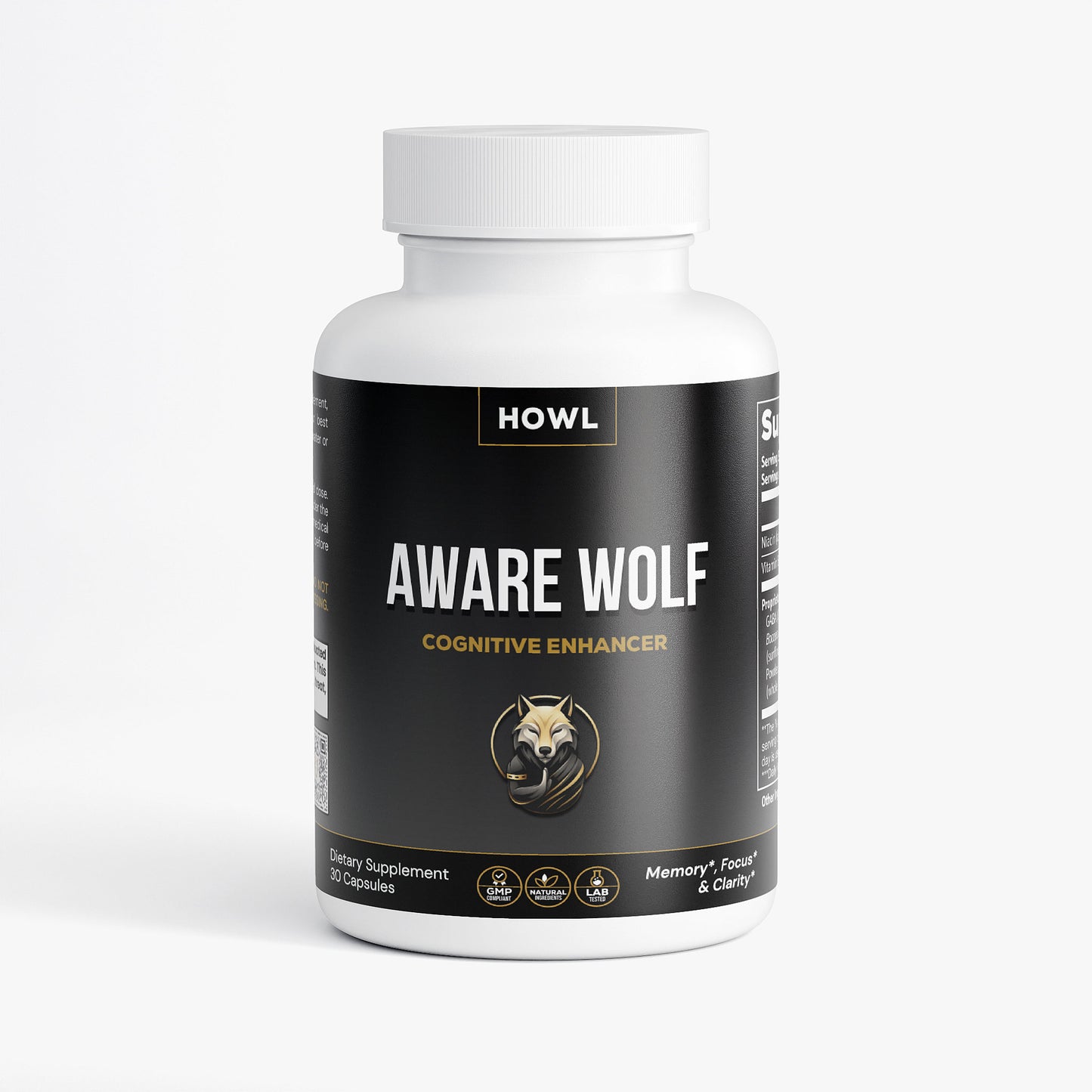 AWARE WOLF (Cognitive Enhancer)