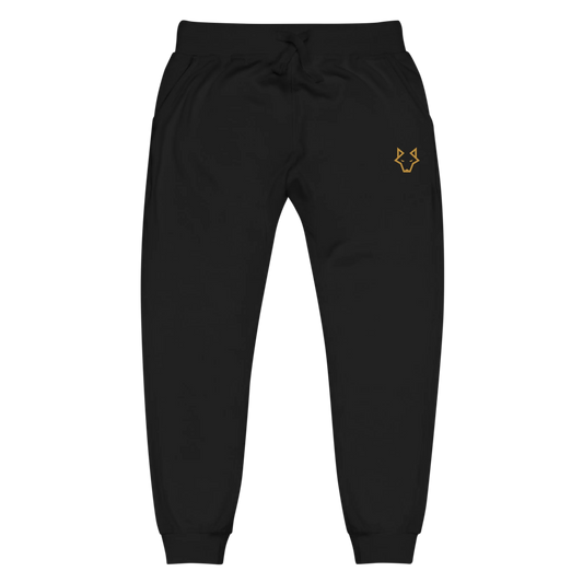 unisex-fleece-sweatpants-black-front-6977a83445ea2
