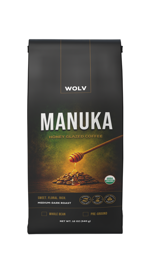 WOLV Manuka Coffee bag