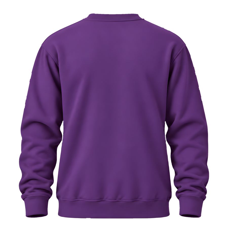 Sweatshirt · Purple · Back