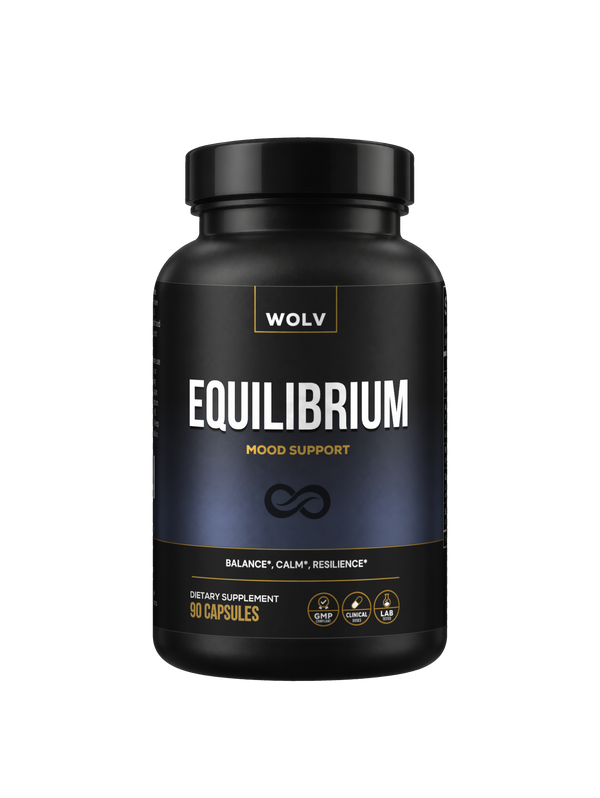Equilibrium supplement bottle, 90 capsules