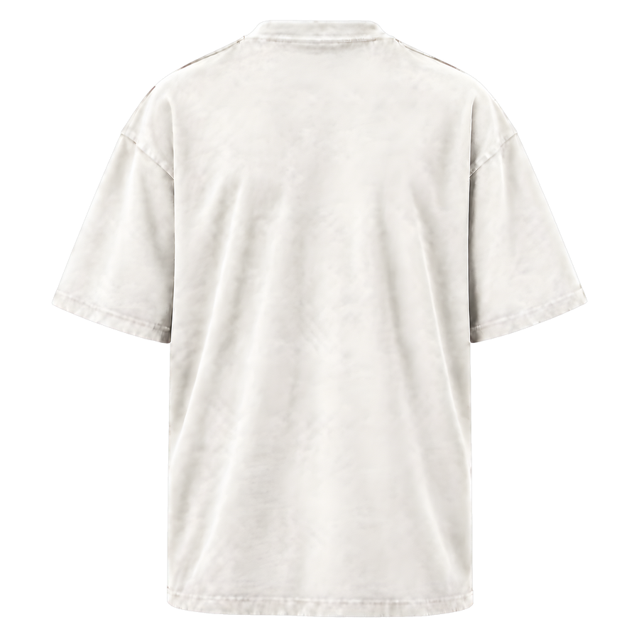 Oversized Faded Tee · Faded White · Back