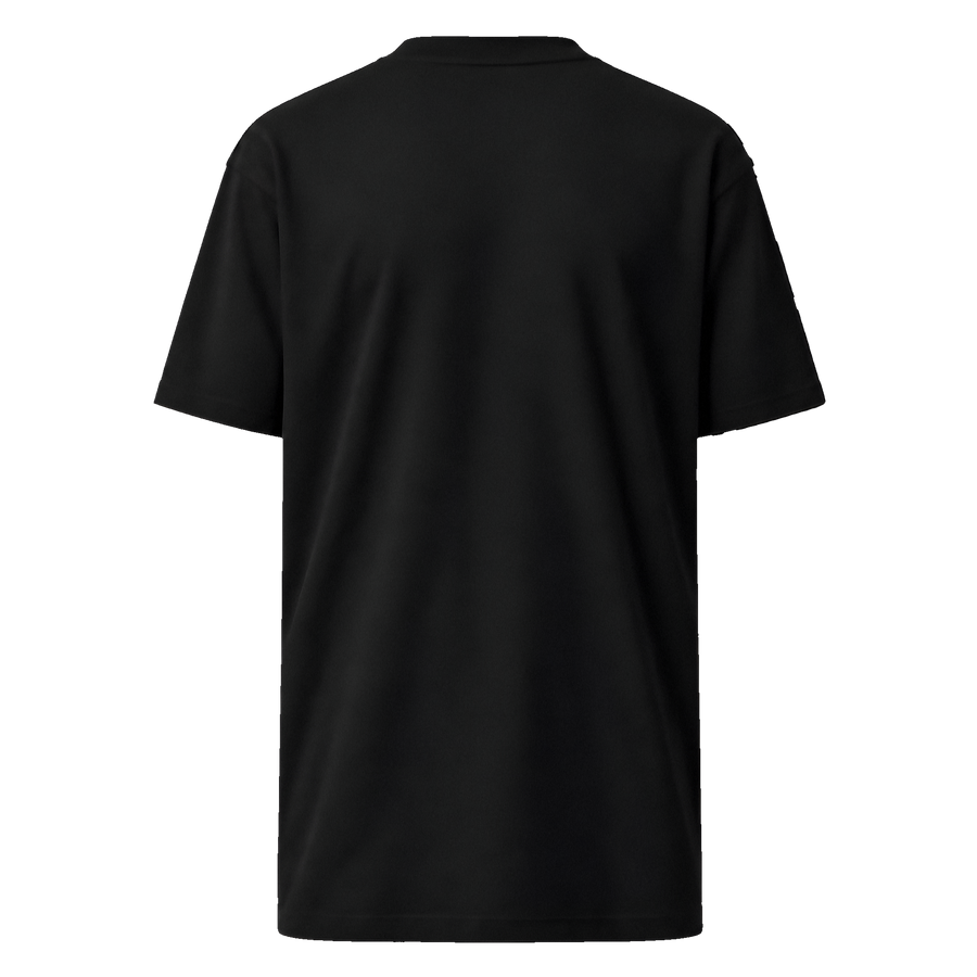 T-Shirt · Premium Heavyweight Tee Black · Back
