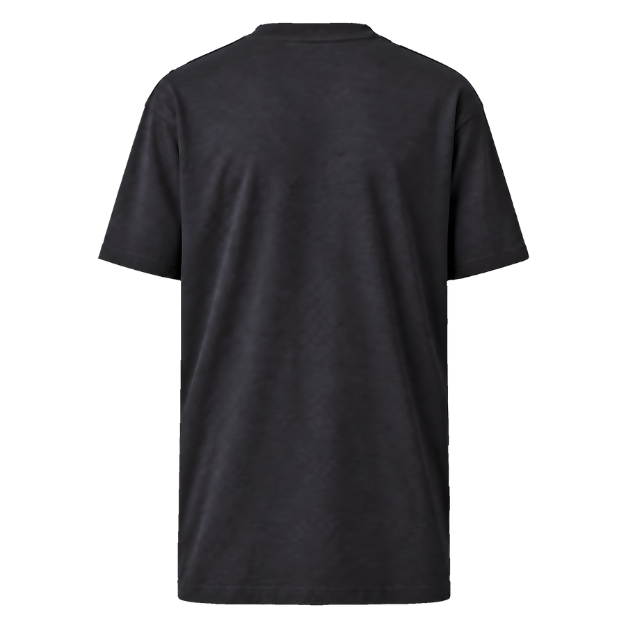 T-Shirt · Premium Heavyweight Tee Charcoal Heather · Back