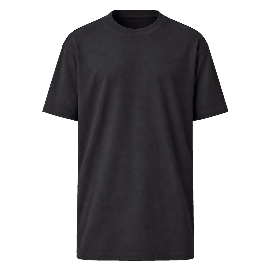 T-Shirt · Premium Heavyweight Tee Charcoal Heather · Front