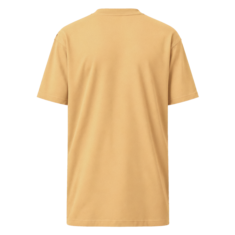 T-Shirt · Premium Heavyweight Tee Vintage Gold · Back