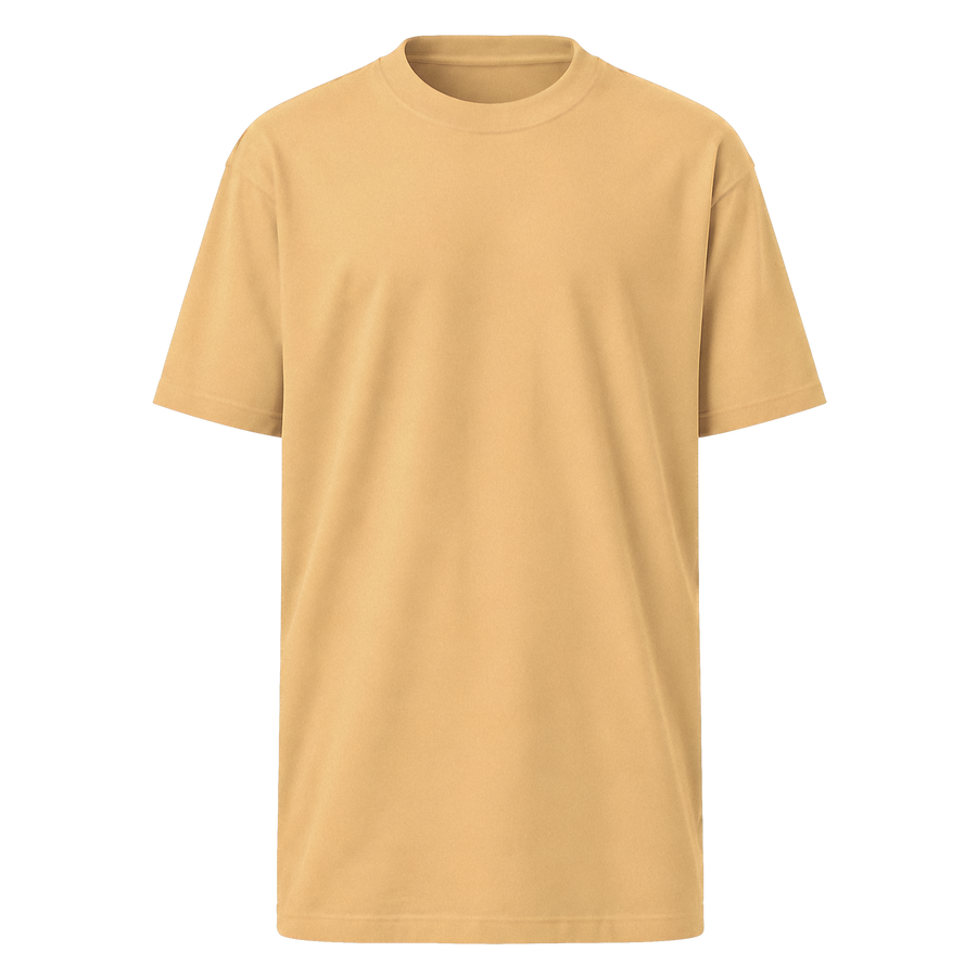 T-Shirt · Premium Heavyweight Tee Vintage Gold · Front
