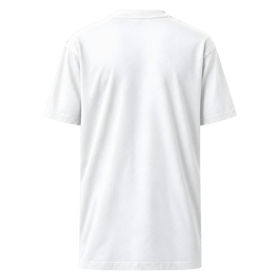 T-Shirt · Premium Heavyweight Tee White · Back