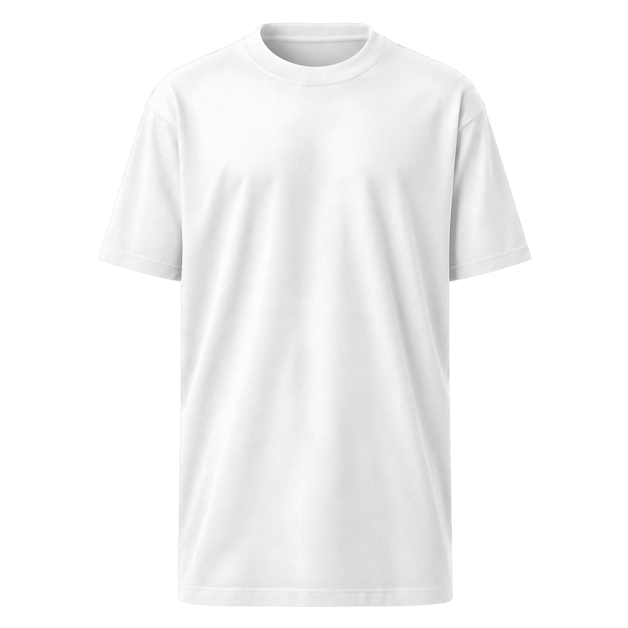 T-Shirt · Premium Heavyweight Tee White · Front