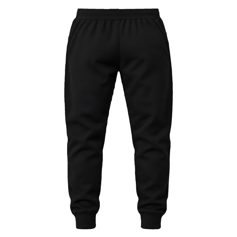 Joggers · Fleece Sweatpants Black · Back