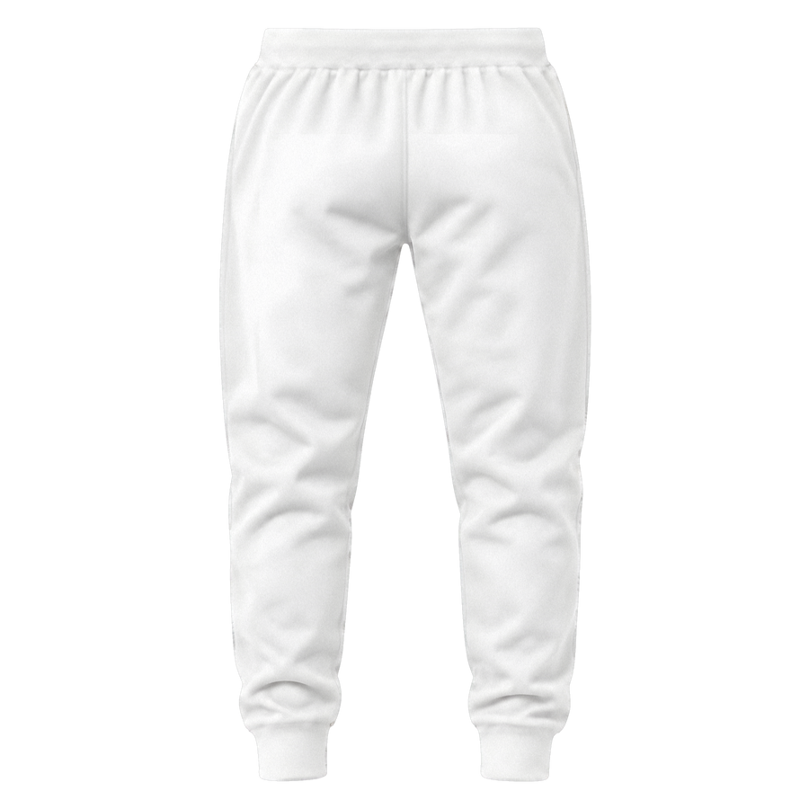 Joggers · Fleece Sweatpants White · Back