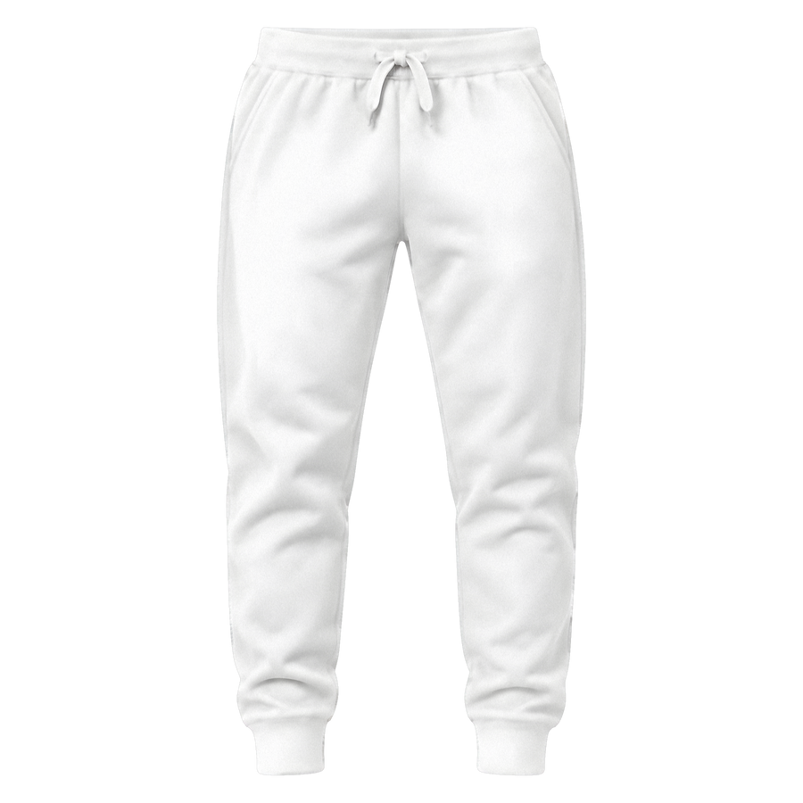 Joggers · Fleece Sweatpants White · Front