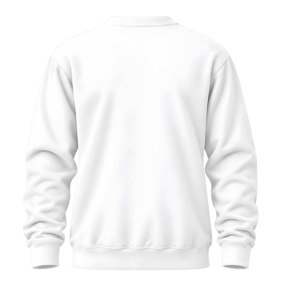 Sweatshirt · White · Back