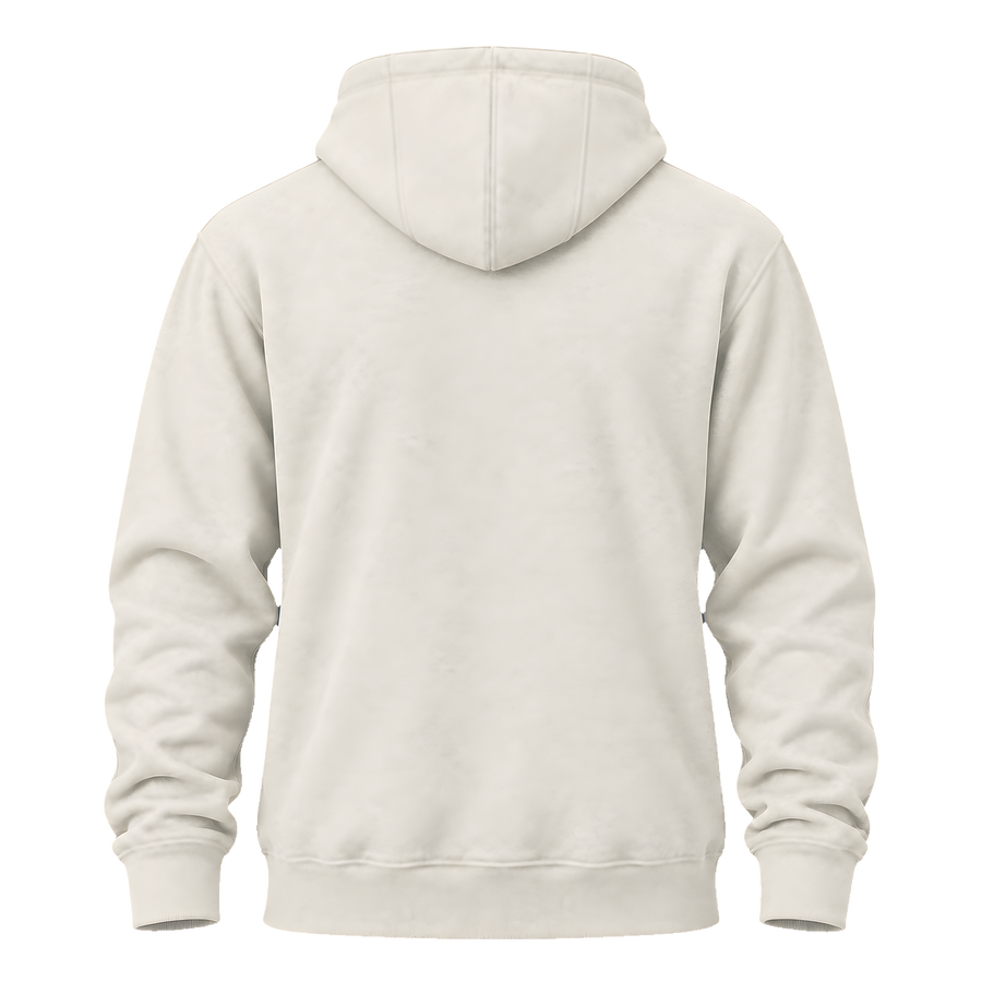 Zip Hoodie · Heather · Back