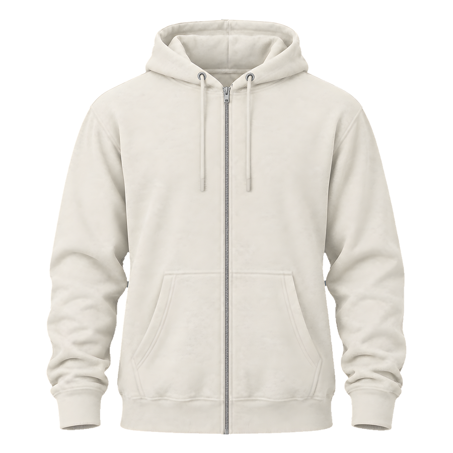 Zip Hoodie · Heather · Front