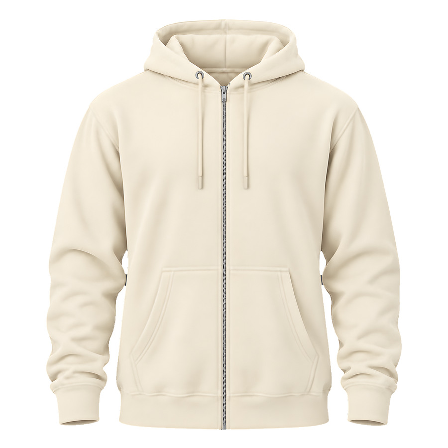 Zip Hoodie · Sandshell · Front