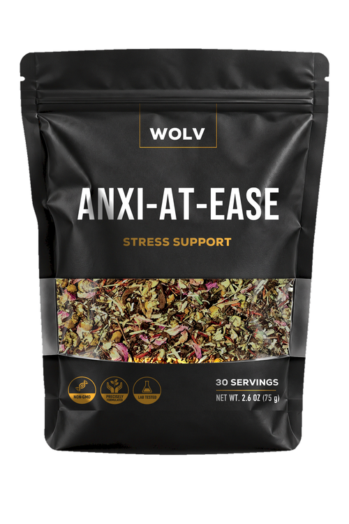 ANXI-AT-EASE (Lemon Balm and Tulsi Calming Tea)