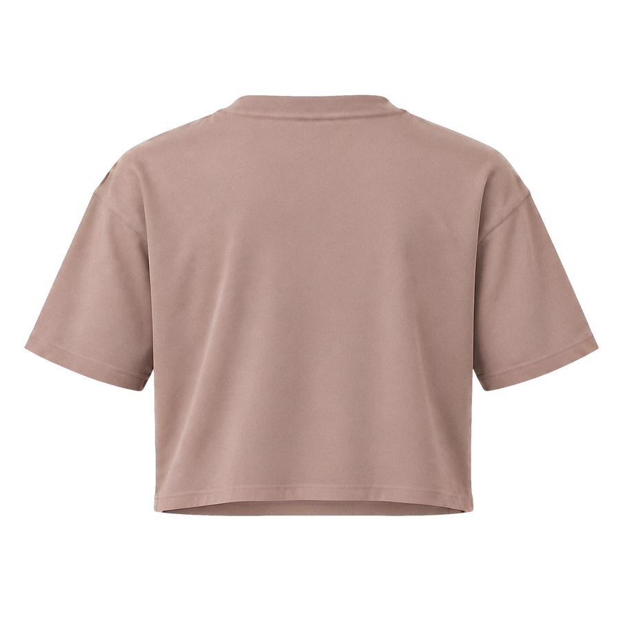 Crop Top · Crop Top Hazy Pink · Back