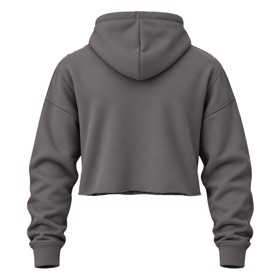Cropped Hoodie · Storm · Back