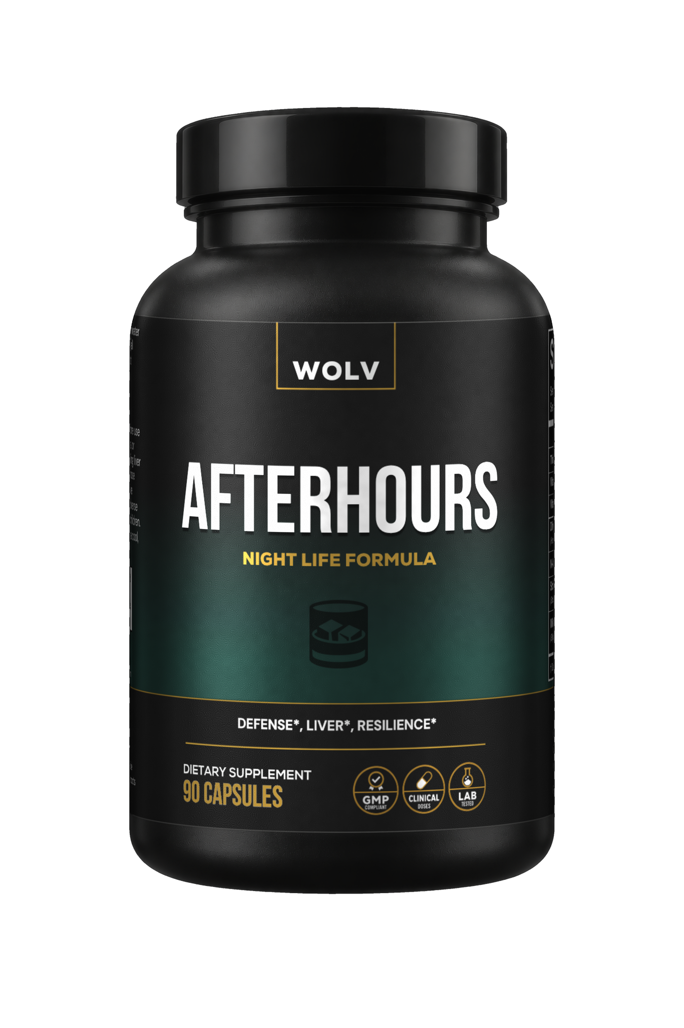 AFTERHOURS bottle, Night Out Formula