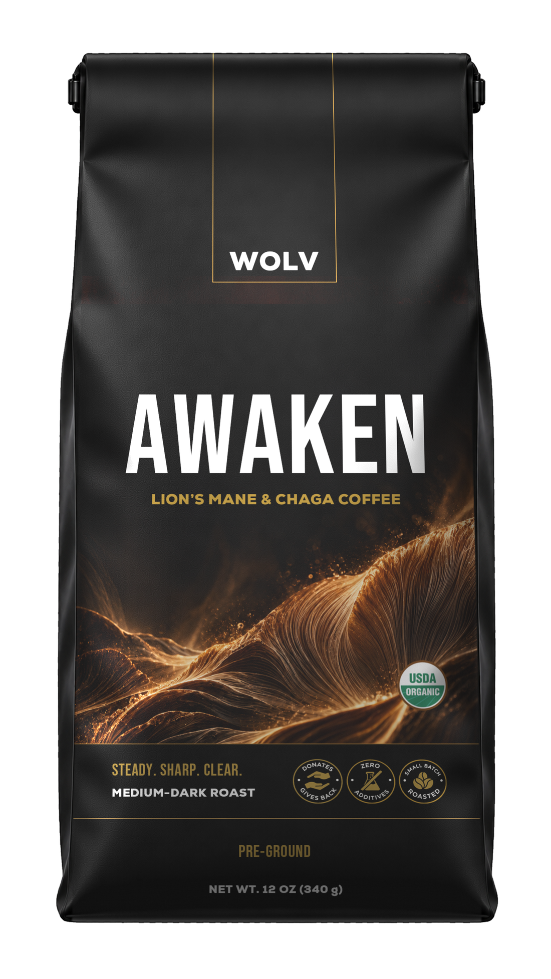 AWAKEN bag, Lion's Mane & Chaga Coffee